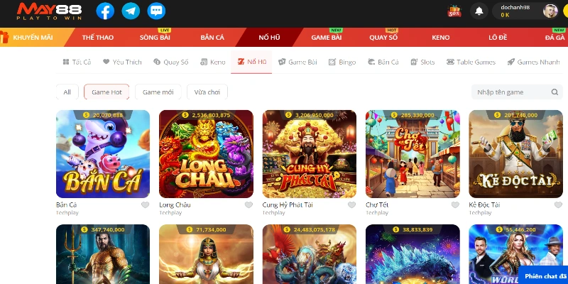 Chương trình khuyến mãi tại MAY88 được thiết kế với nhiều ưu đãi hấp dẫn